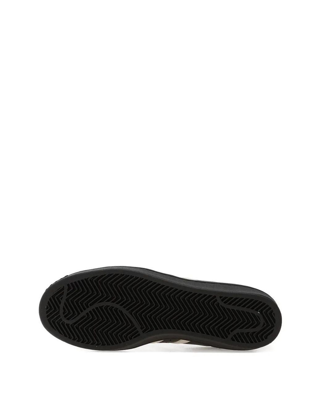 Adidas Black Vintage Superstar Sneakers For