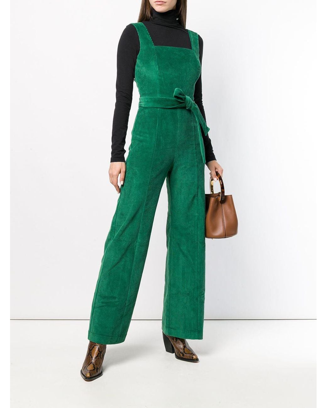 Staud Floral Pleated Jumpsuit munimoro.gob.pe