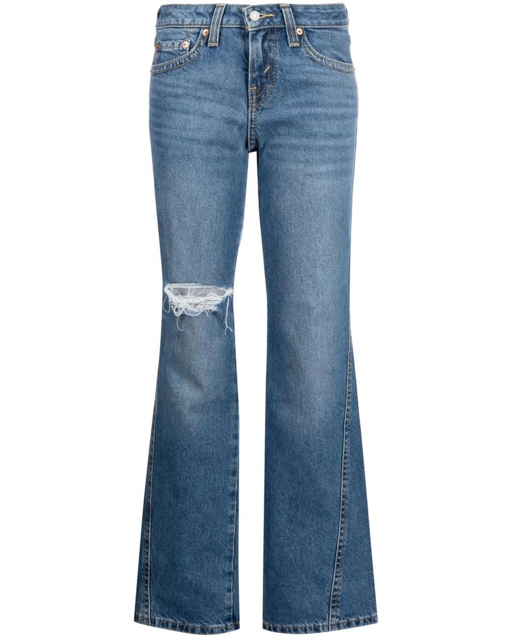 Vaqueros Boyfriend Con Efecto Envejecido Levi's de color Blue
