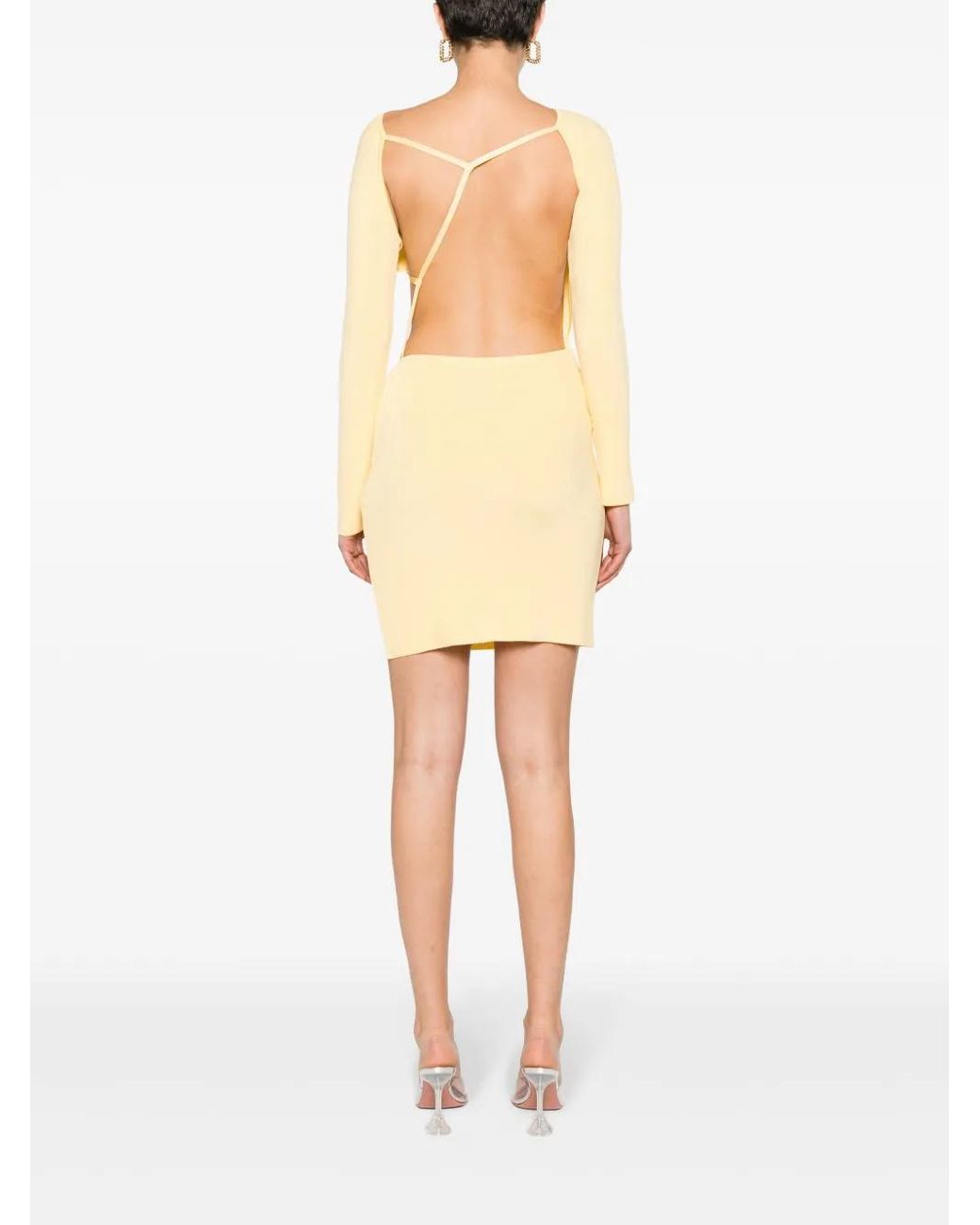 Gcds Metallic Short Asymmetric Dress