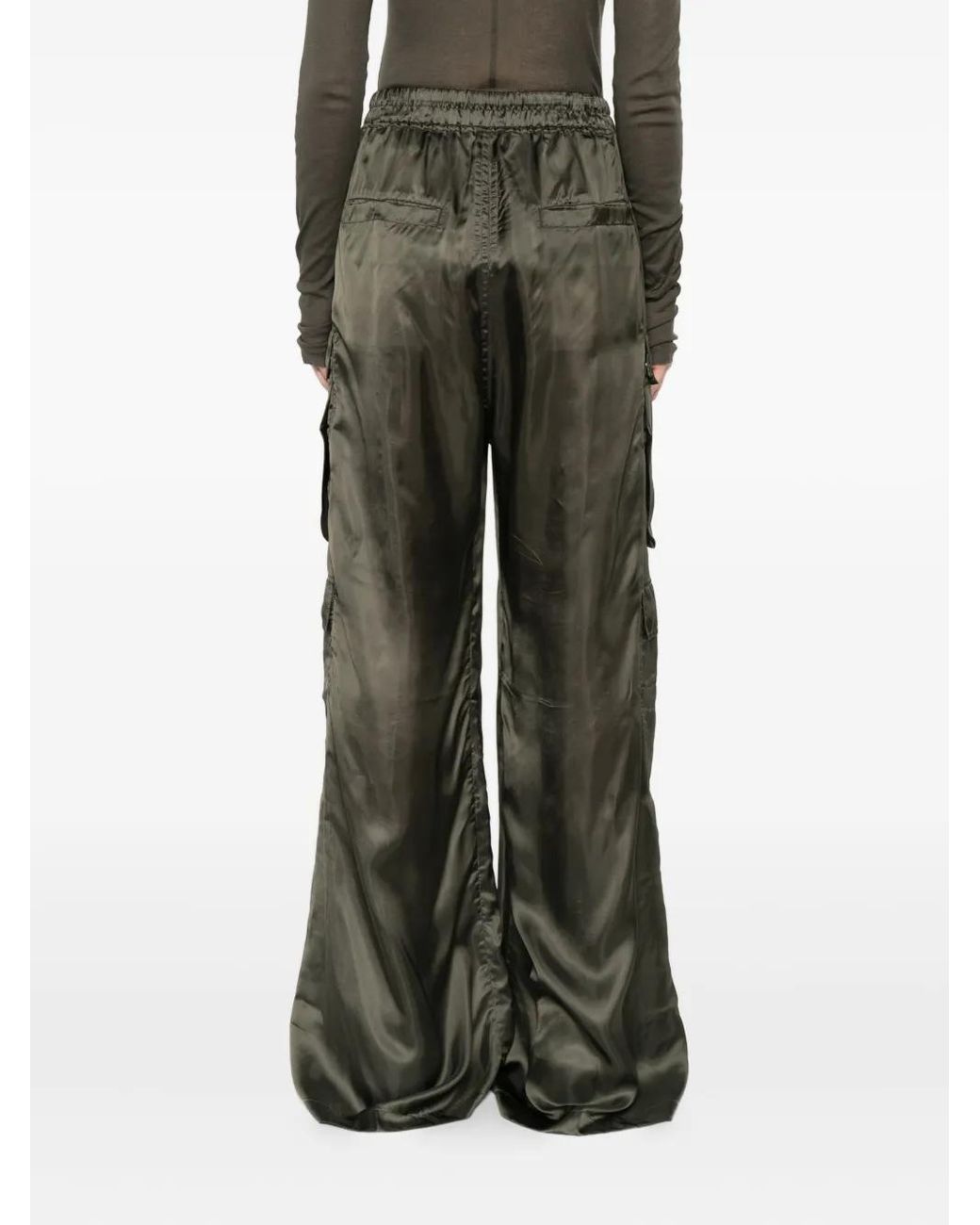 Carco Drawstring pantalones Rick Owens de color Green
