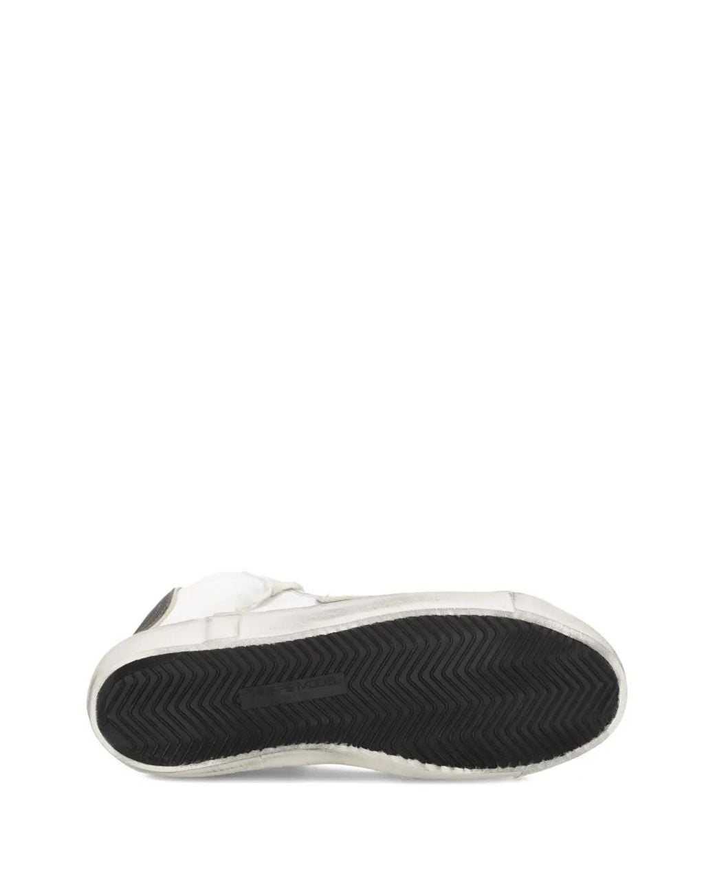 Philippe Model White Prsx High-Top Leather Sneakers for men