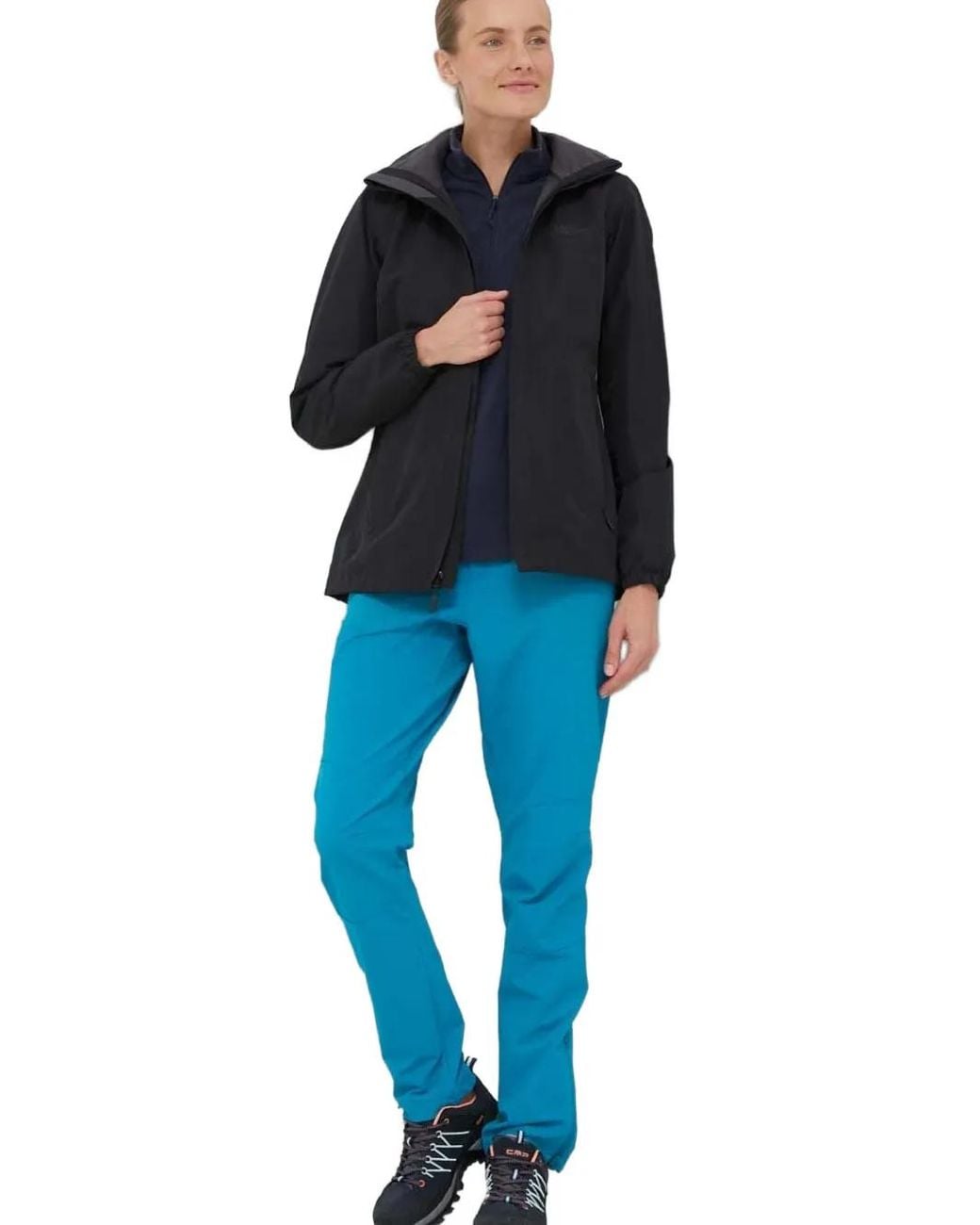 Jack Wolfskin Blue Zip Sweatshirt