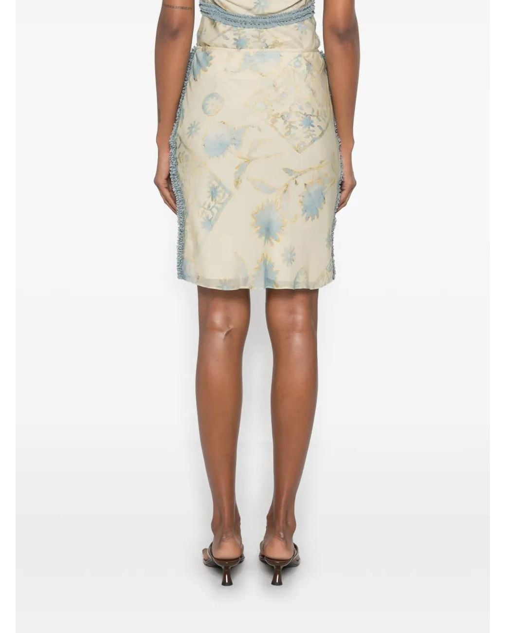 Sir Natural Cecile Ruffle Skirt