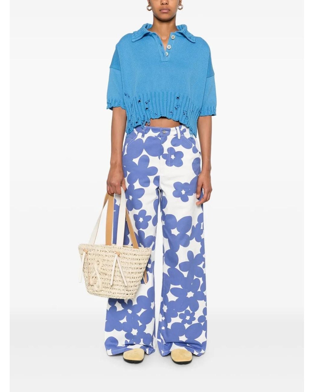Marni Blue Trousers