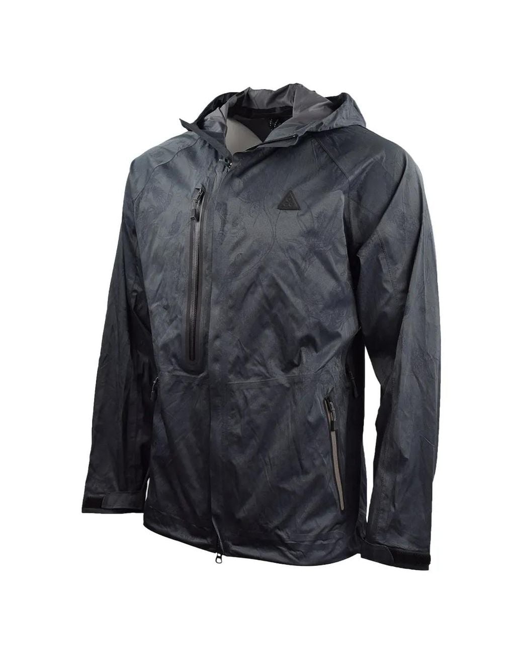 Nike Gray Hooded Windbreaker Jacket for men