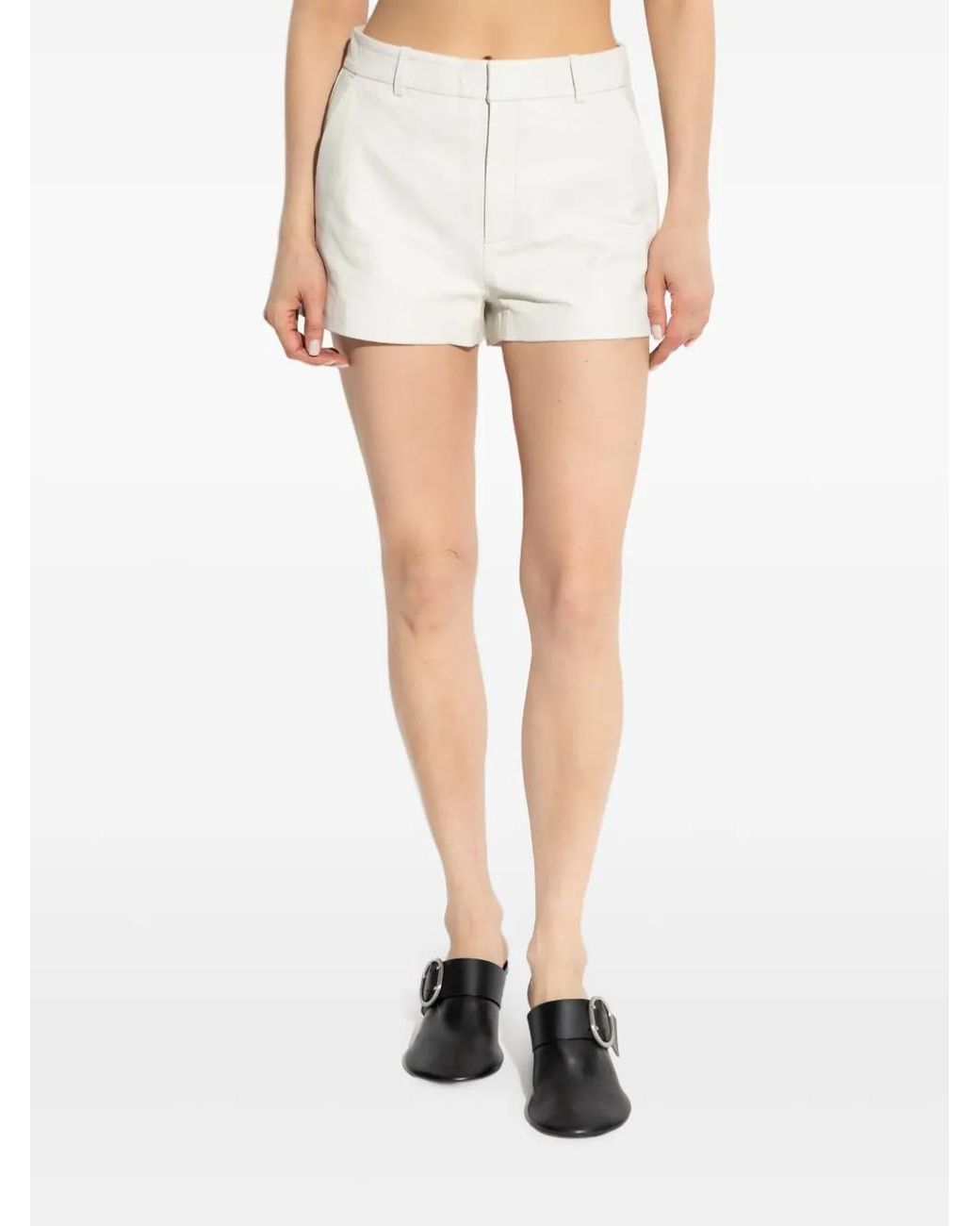 Gestuz White Gzkatri Shorts