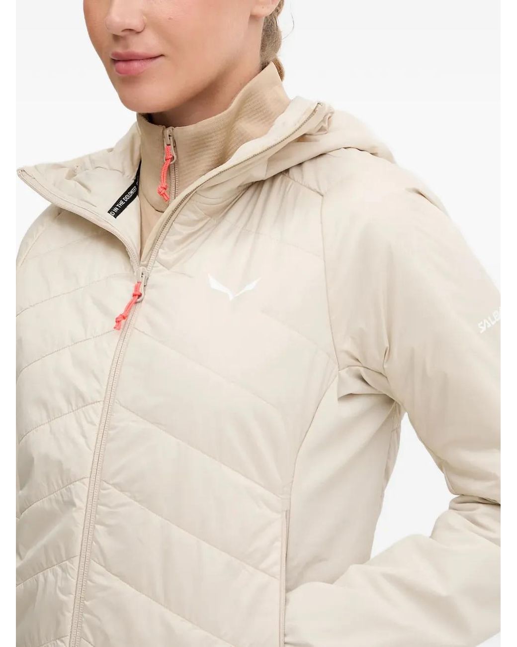 Salewa Natural Ortles Hybrid Quilted Hooded Jacket