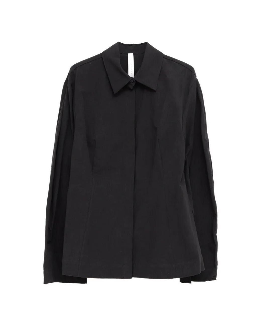 Lauren Manoogian Black Chemise À Fermeture Dissimulée