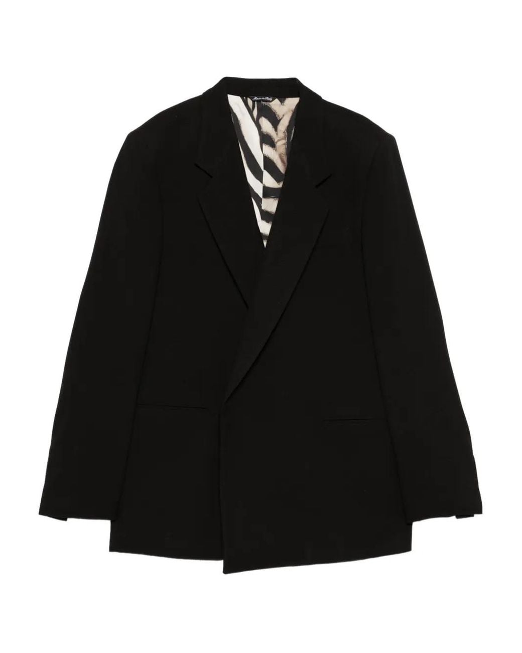 Blazer Con Botones Eraldo de color Black