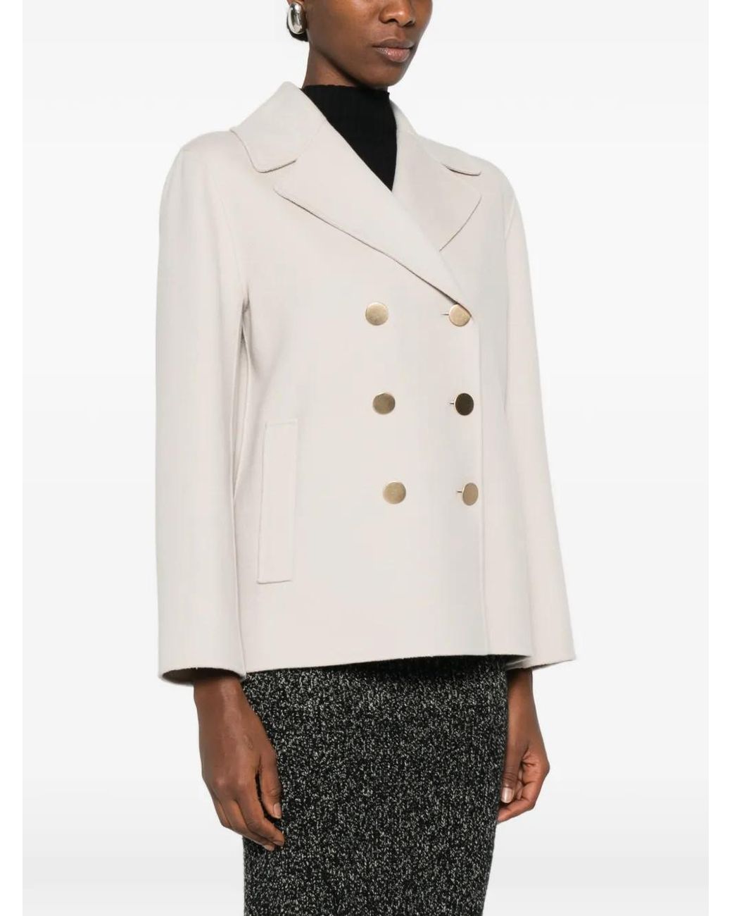Max Mara White Margot Jacket
