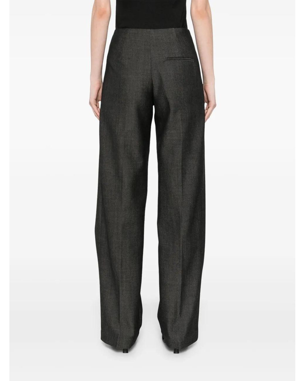 Christopher Esber Redux Twill Broek in het Black
