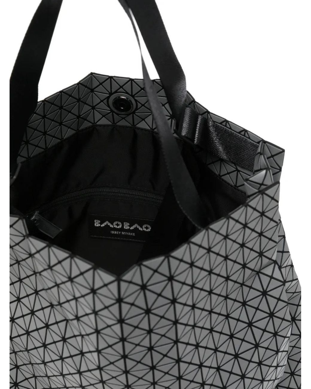 Issey Miyake Black Cart S Autobahn Geometric-Panelled Tote Bag