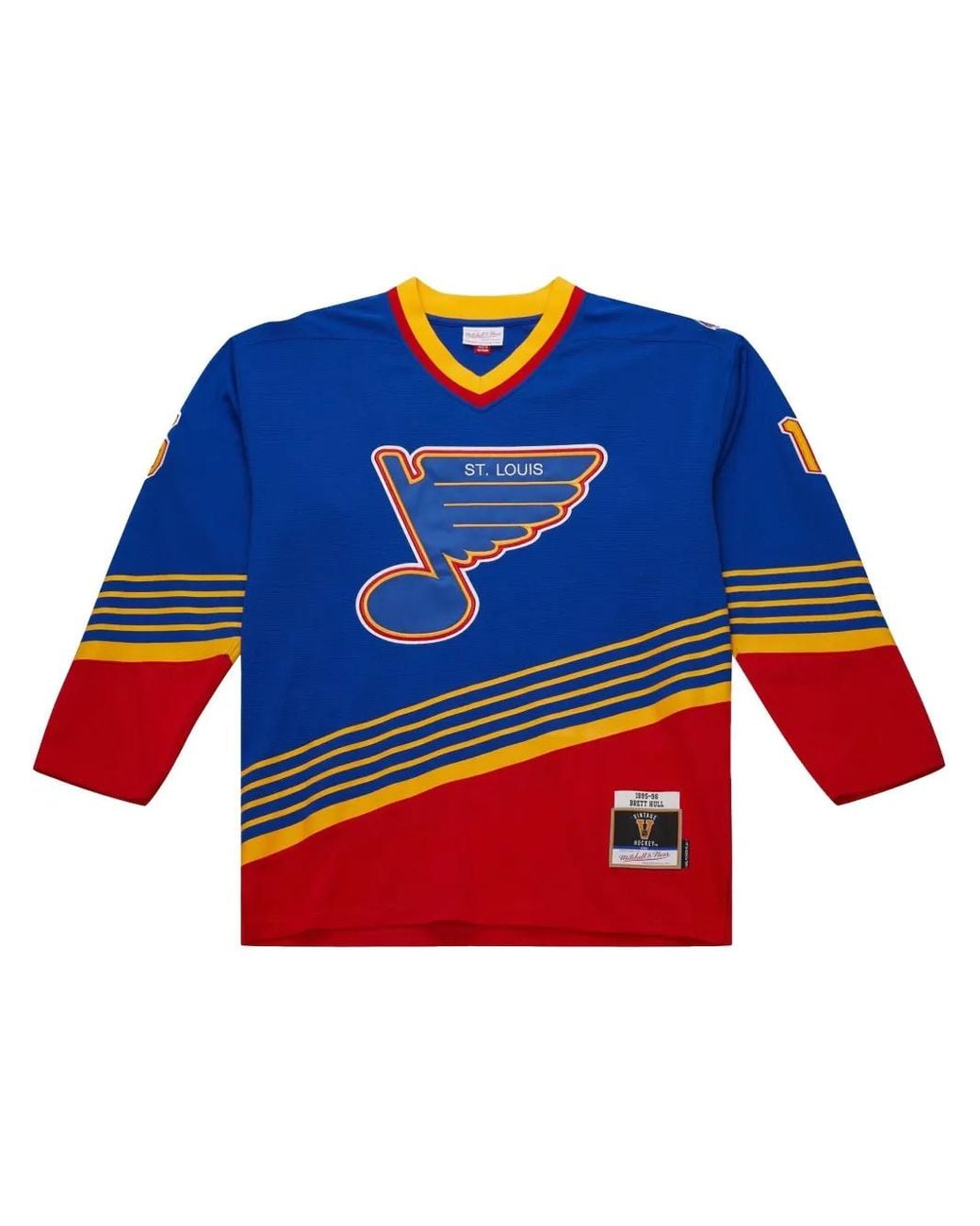 Mitchell & Ness Nhl Dark "Blues 1995 Brett Hull" Jersey for men