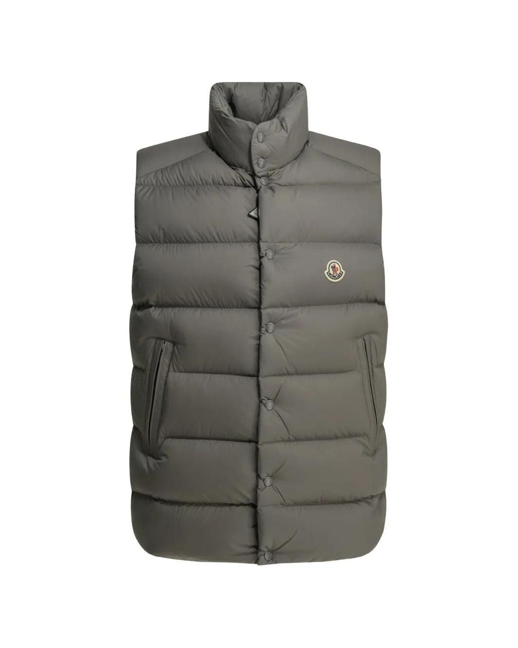 Chaleco Tibb Acolchado Moncler de hombre de color Gray