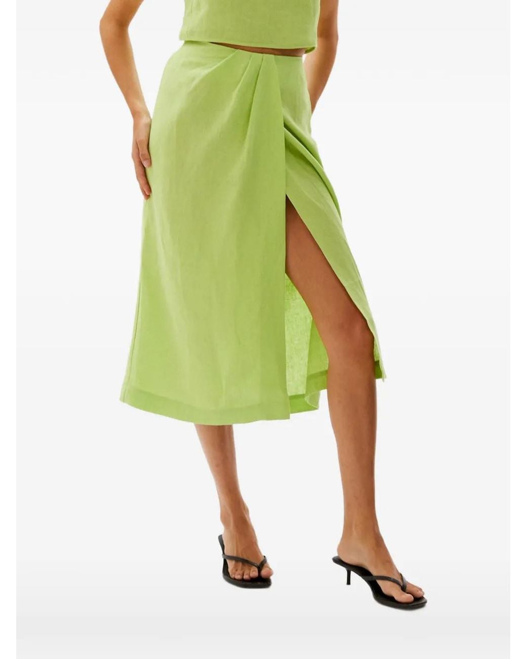 Casa Raki Green Anabela Halterneck Top