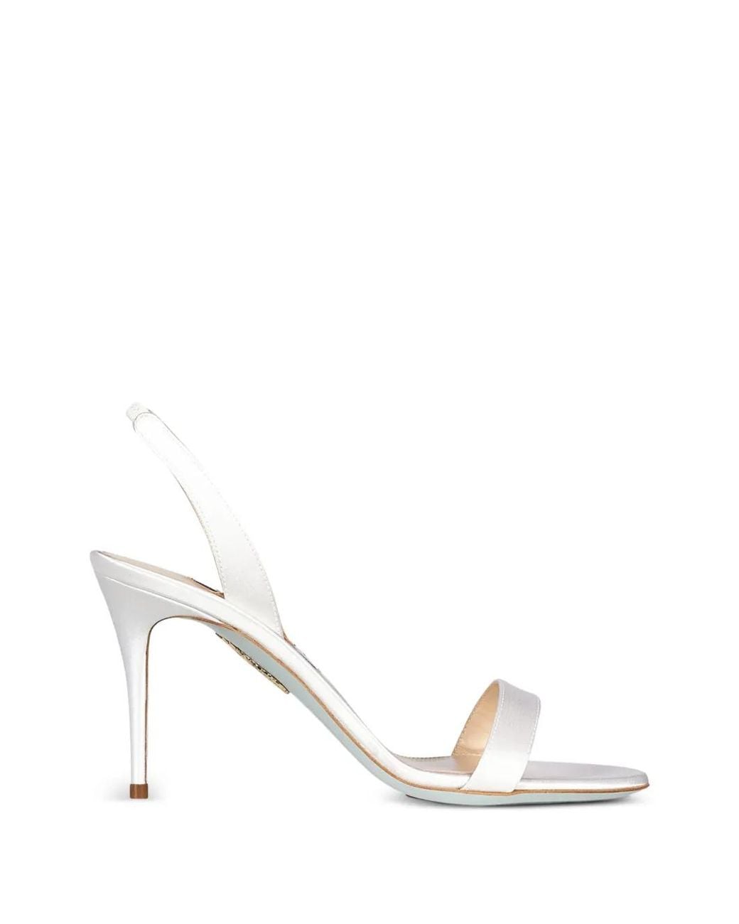 Aquazzura White Sandales So Nude 85