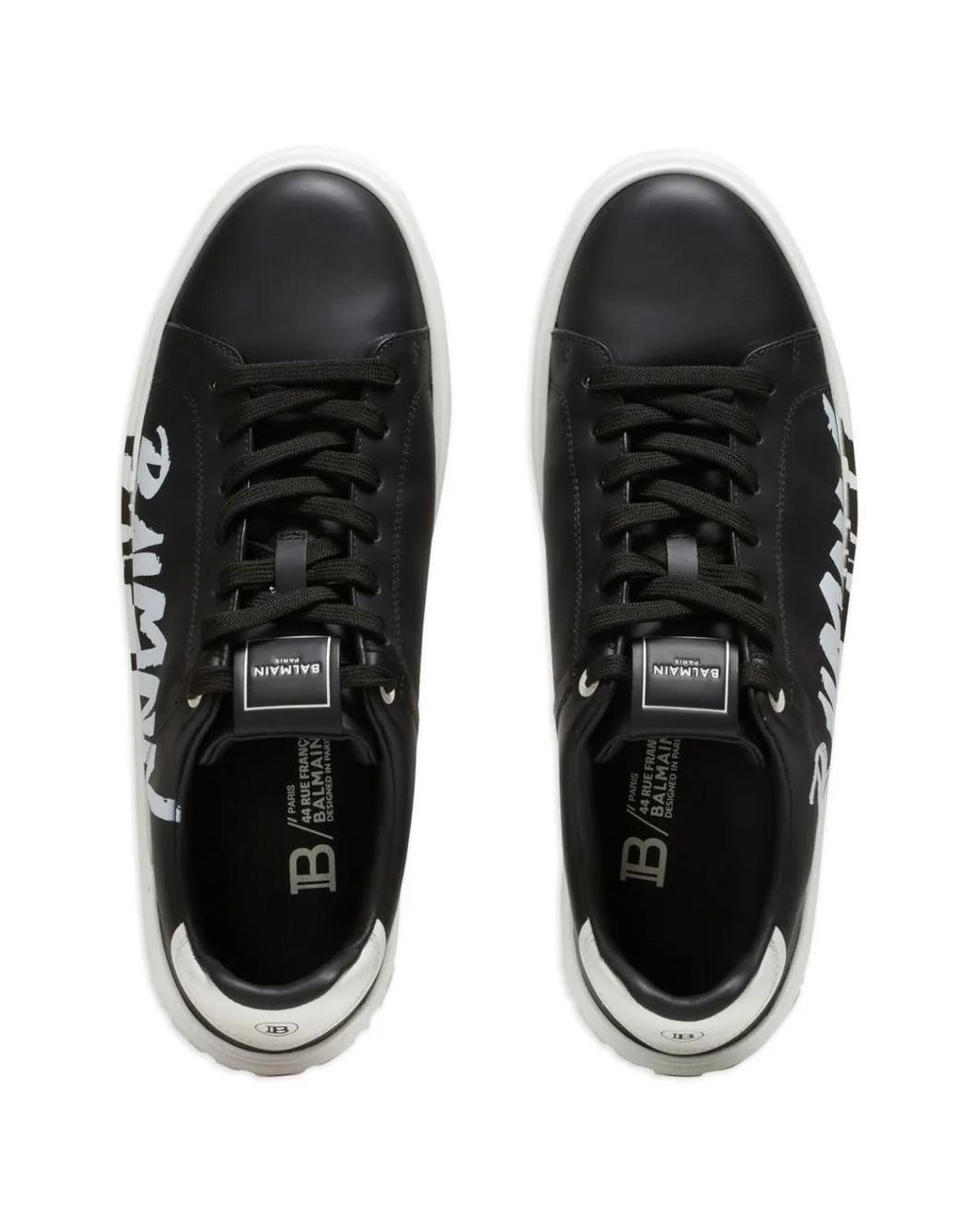 Balmain Black B-Court Sneakers
