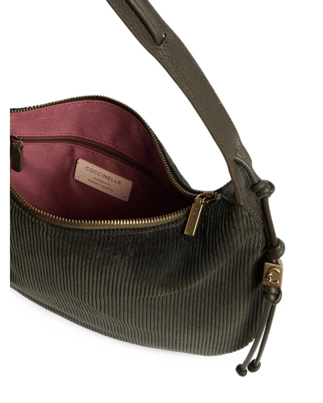Coccinelle Black Medium Thess Shoulder Bag