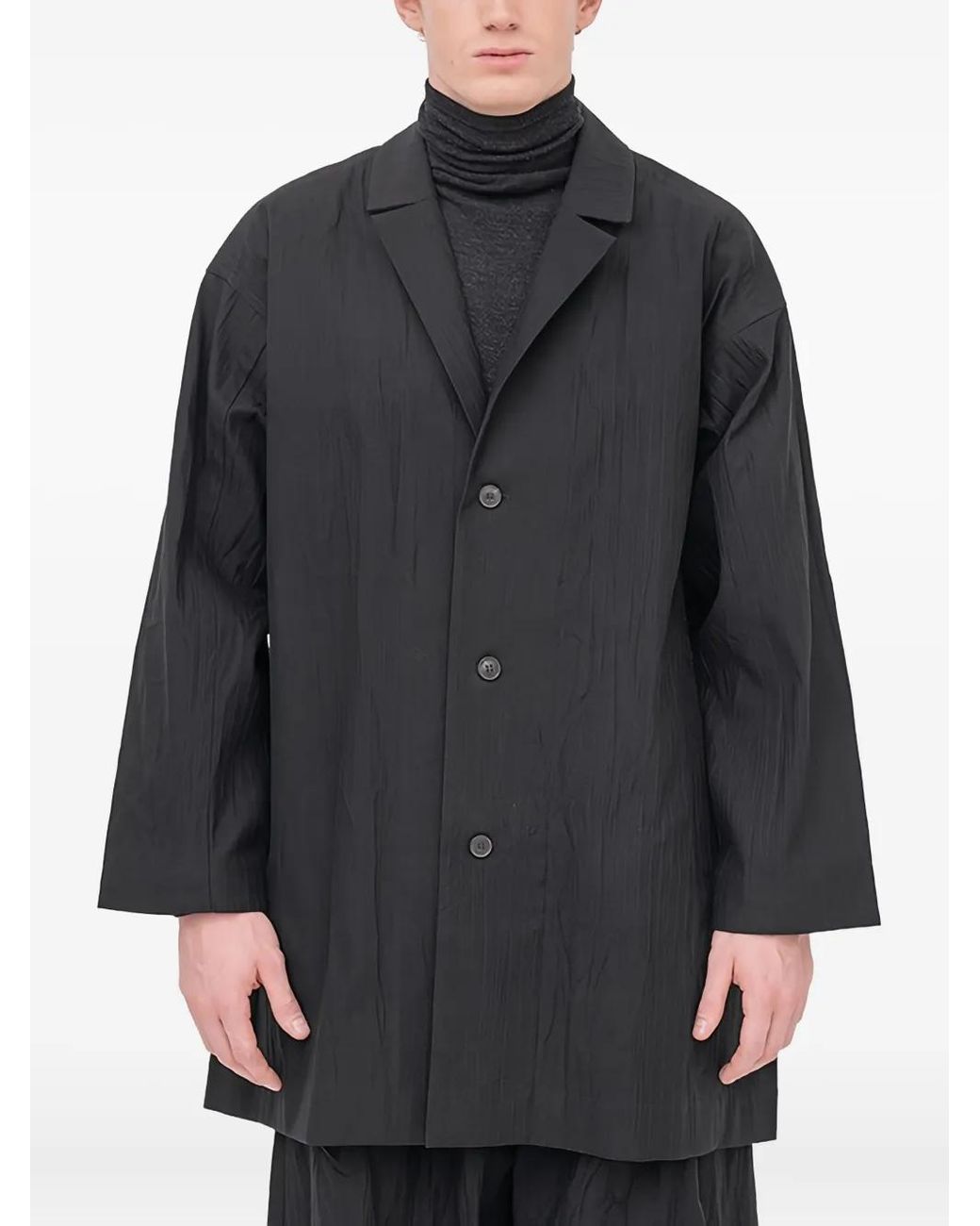 Manteau Boutonné À Empiècements Matelassés Jan Jan Van Essche pour homme en coloris Gray