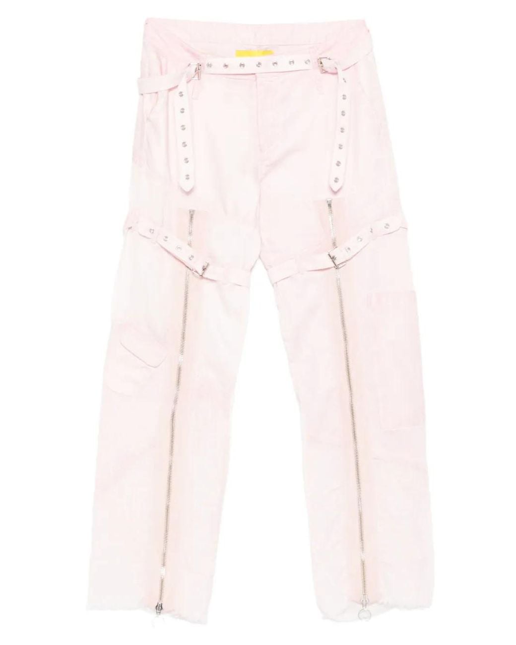 Pantalon À Détails De Zip Marques'Almeida en coloris Pink