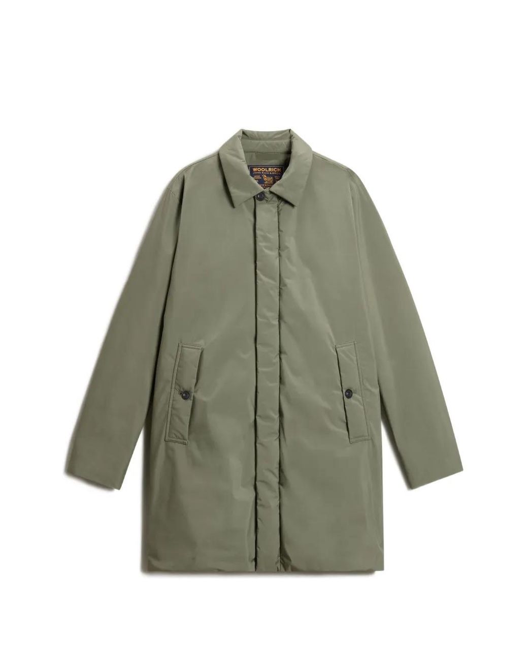 Woolrich Green Cloud Lamar Padded Parka for men