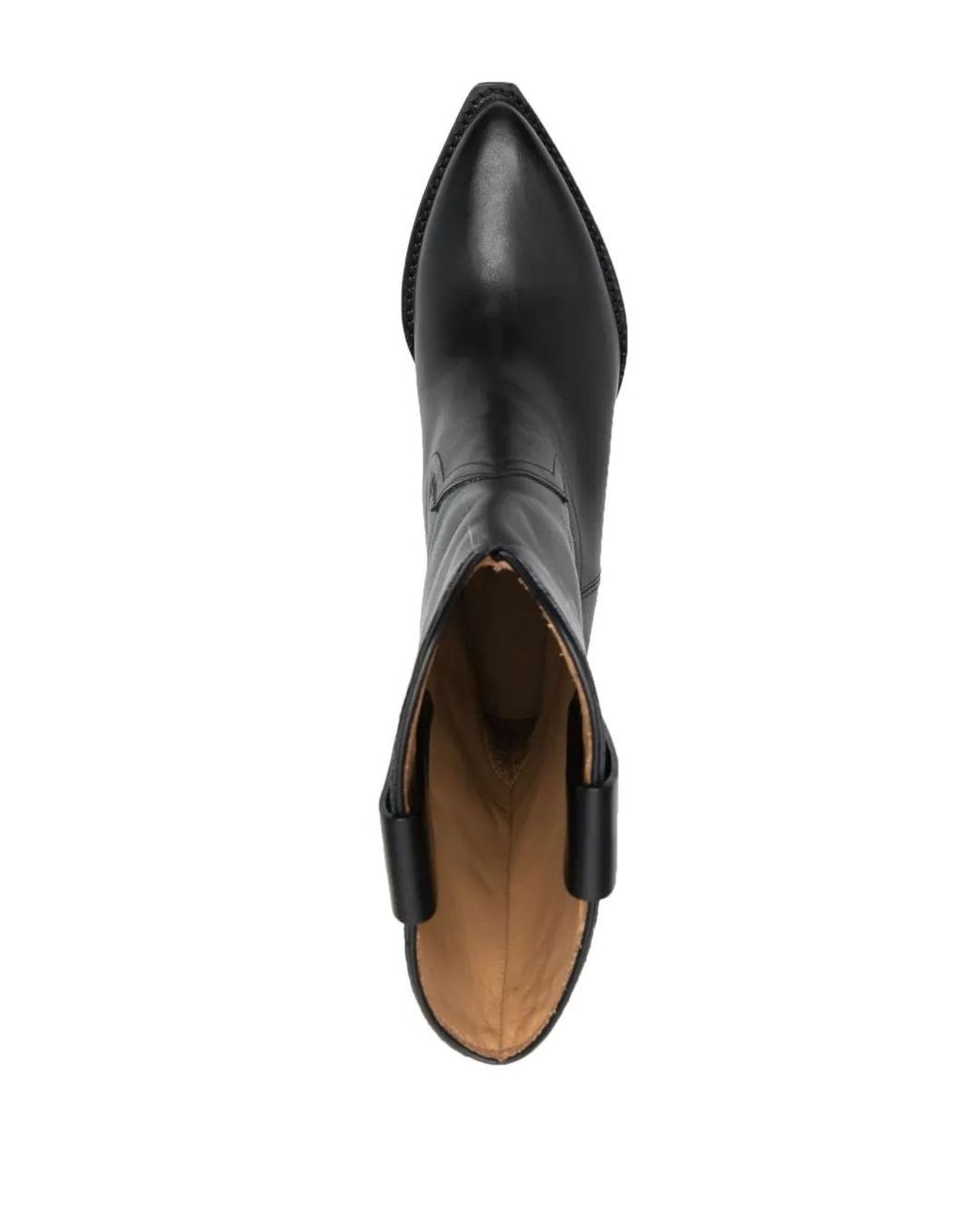 Isabel Marant Black Dahope Leather Boots