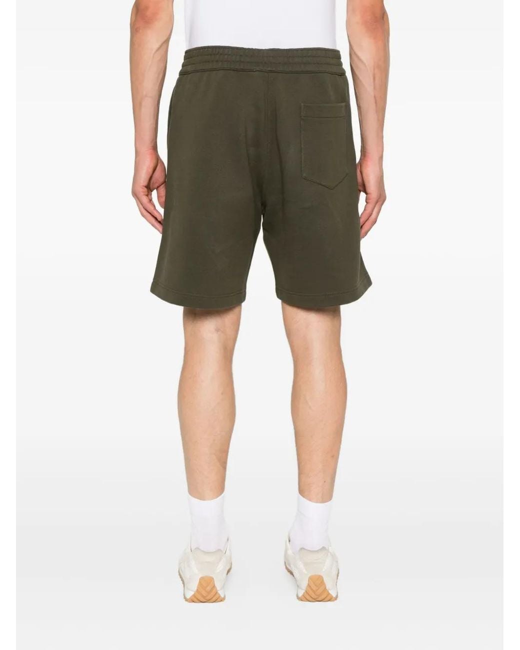 Bermuda En Molleton À Imprimé Stamp Givenchy pour homme en coloris Green