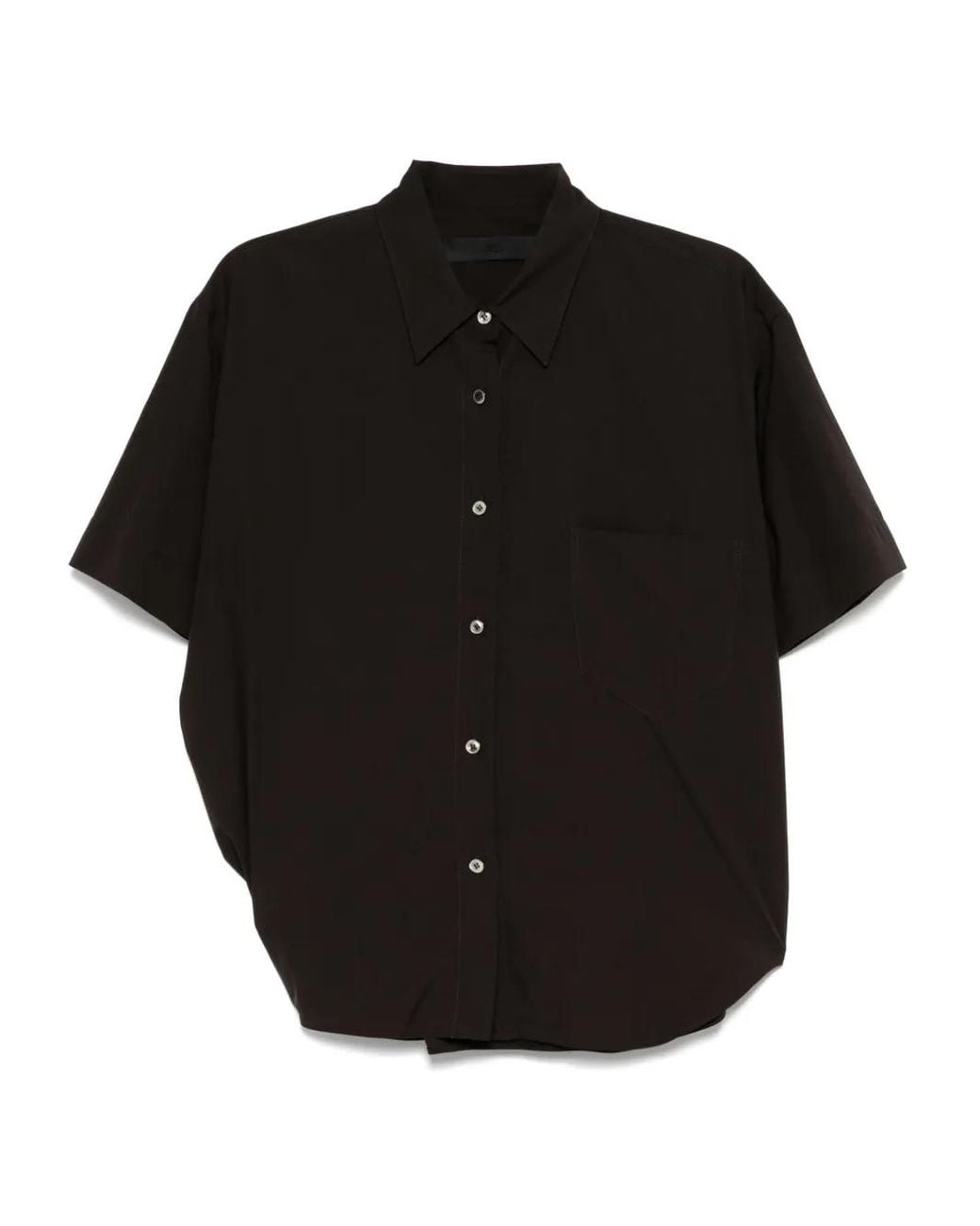JNBY Black Asymmetric Shirt