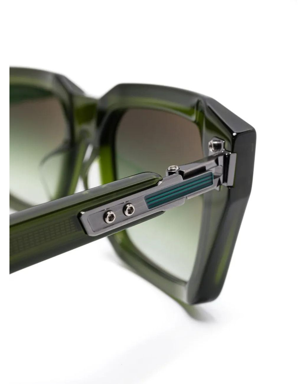 Dita Eyewear Green Grandmaster-Nine Square-Frame Sunglasses