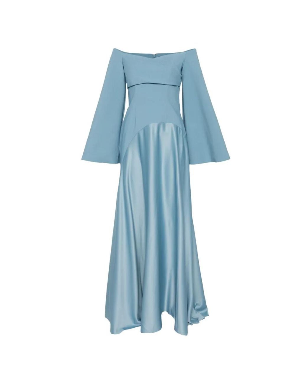 Solace London Blue Rina Maxi Dress