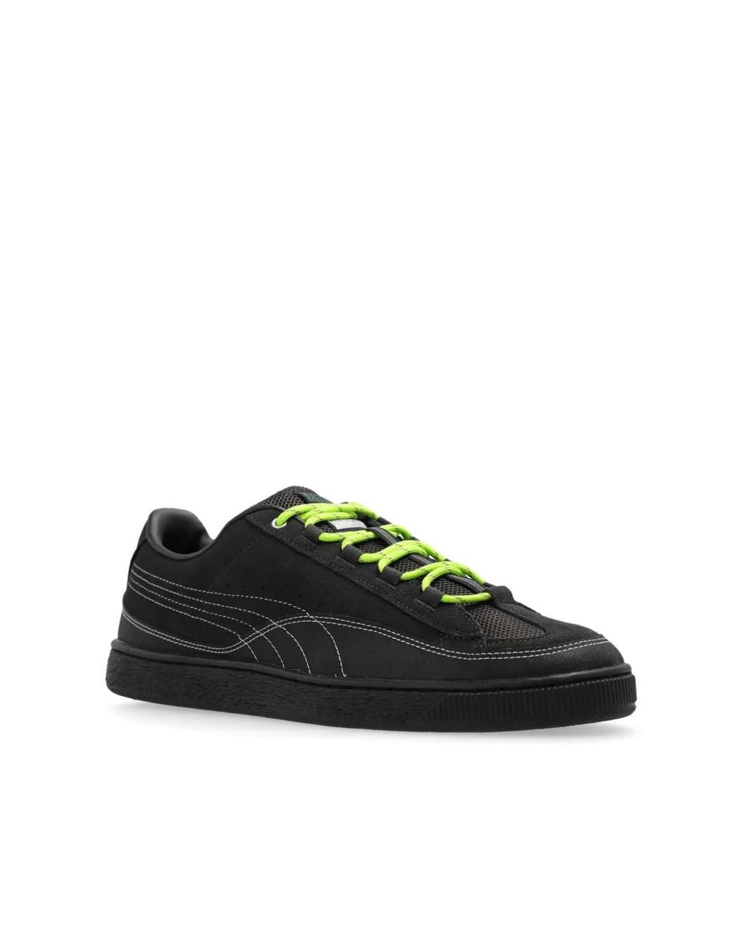 PUMA Black X Aries Suede Trainers
