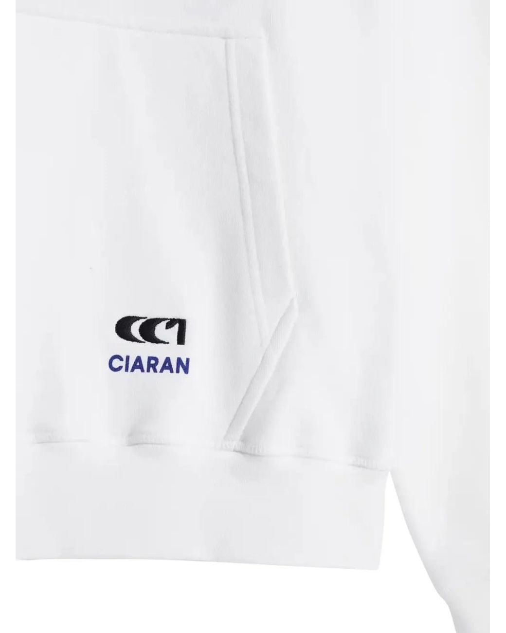 Sudadera Con Estampado Geométrico CIARAN de color White
