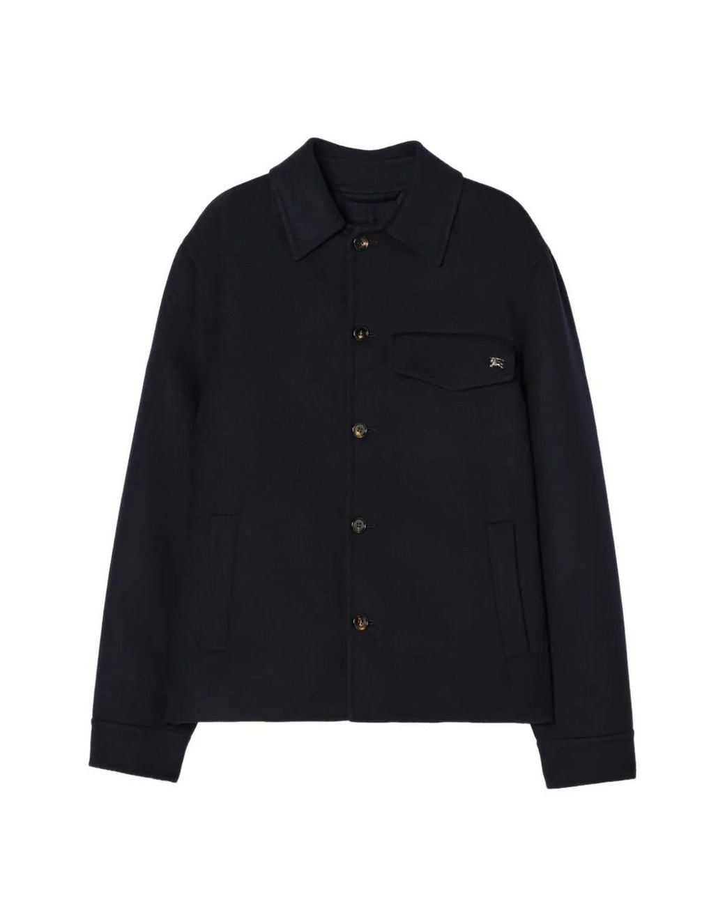 Burberry Jack Met Logodetail in het Blue voor heren