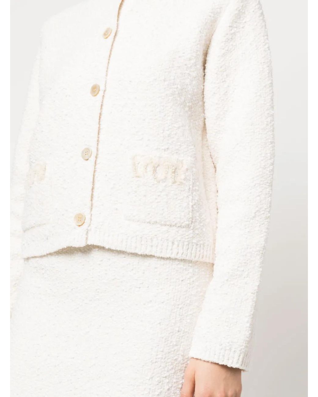 Lanvin Vest Met Knopen in het White