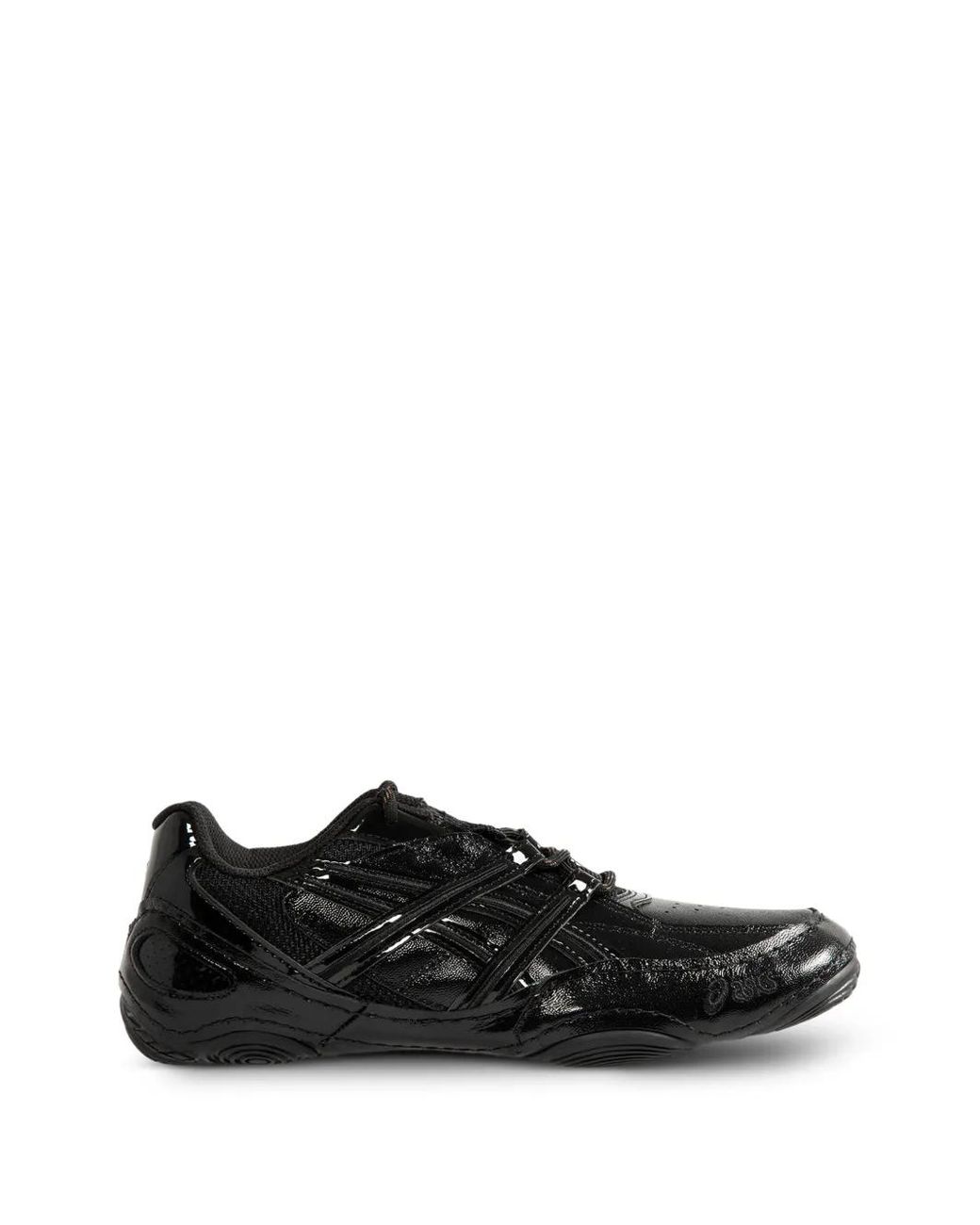 Asics Black Hypersync Panelled Sneakers for men