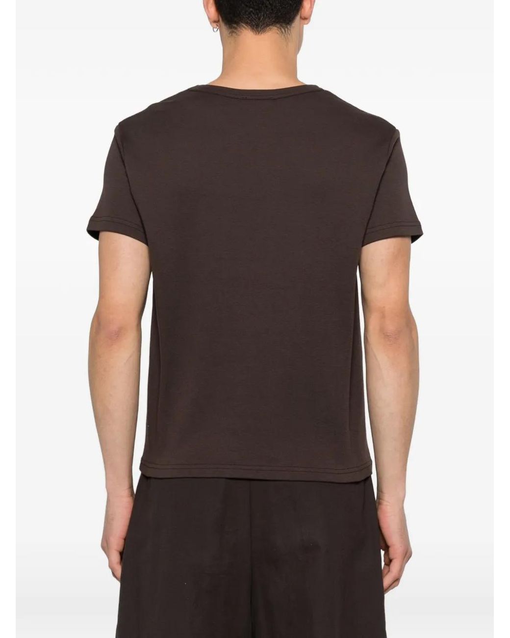 A.P.C. Brown Niclas T-Shirt for men