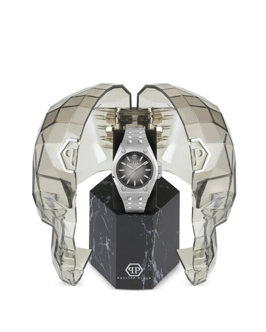 Philipp Plein Gray Plein Extreme 44Mm Watch for men