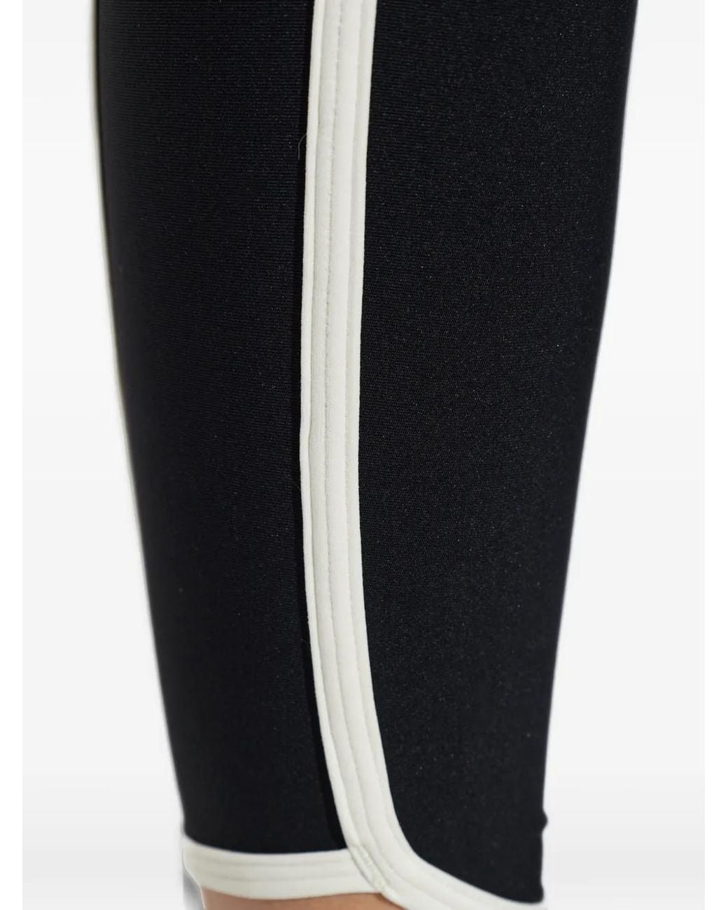 The Upside Black Sol Side-Stripe Leggings
