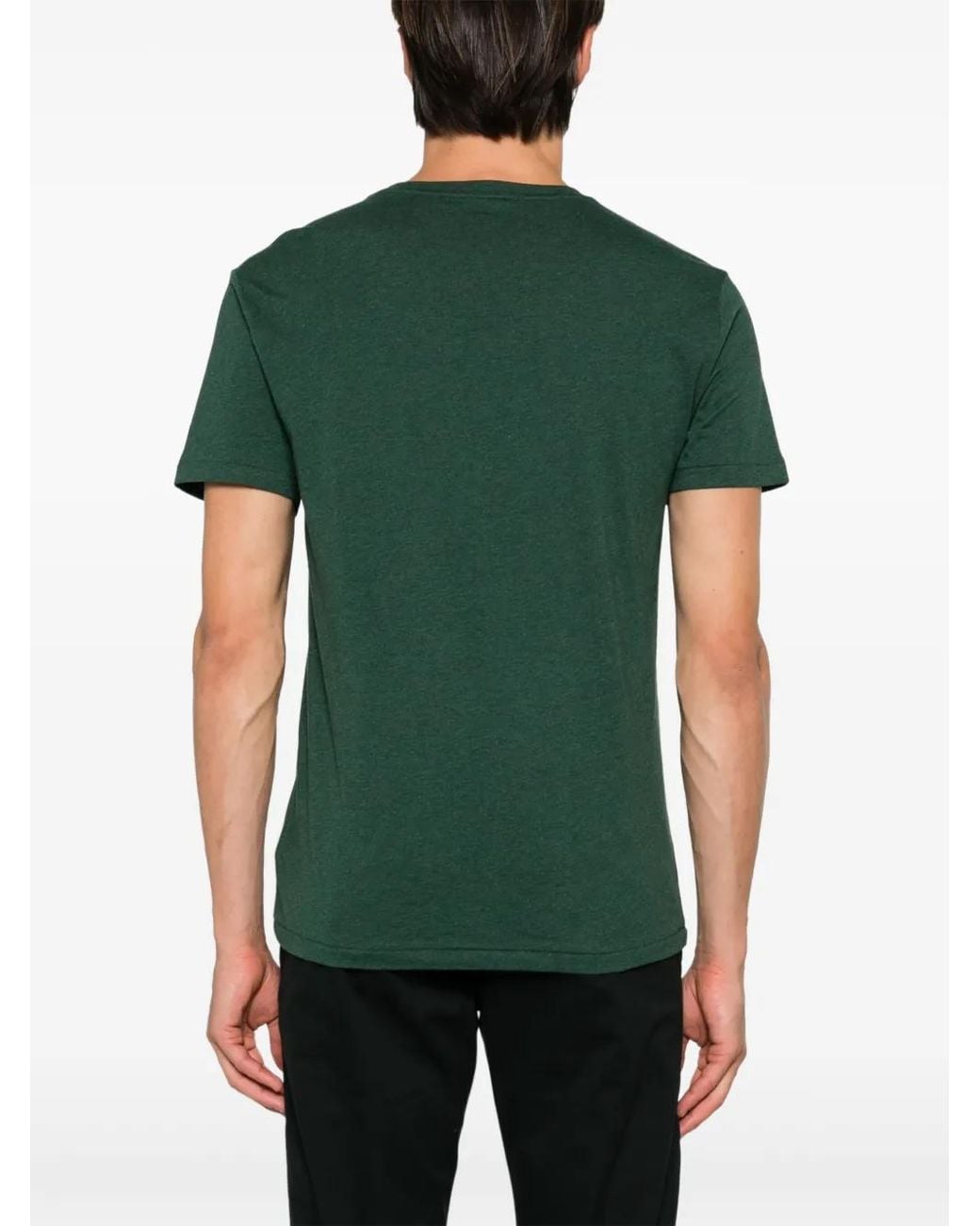 Polo Ralph Lauren Green Polo Pony-Embroidered T-Shirt for men