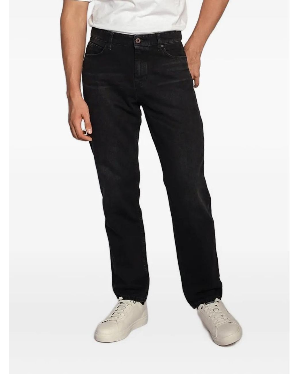 Marc O' Polo Black Five-Pocket Jeans for men