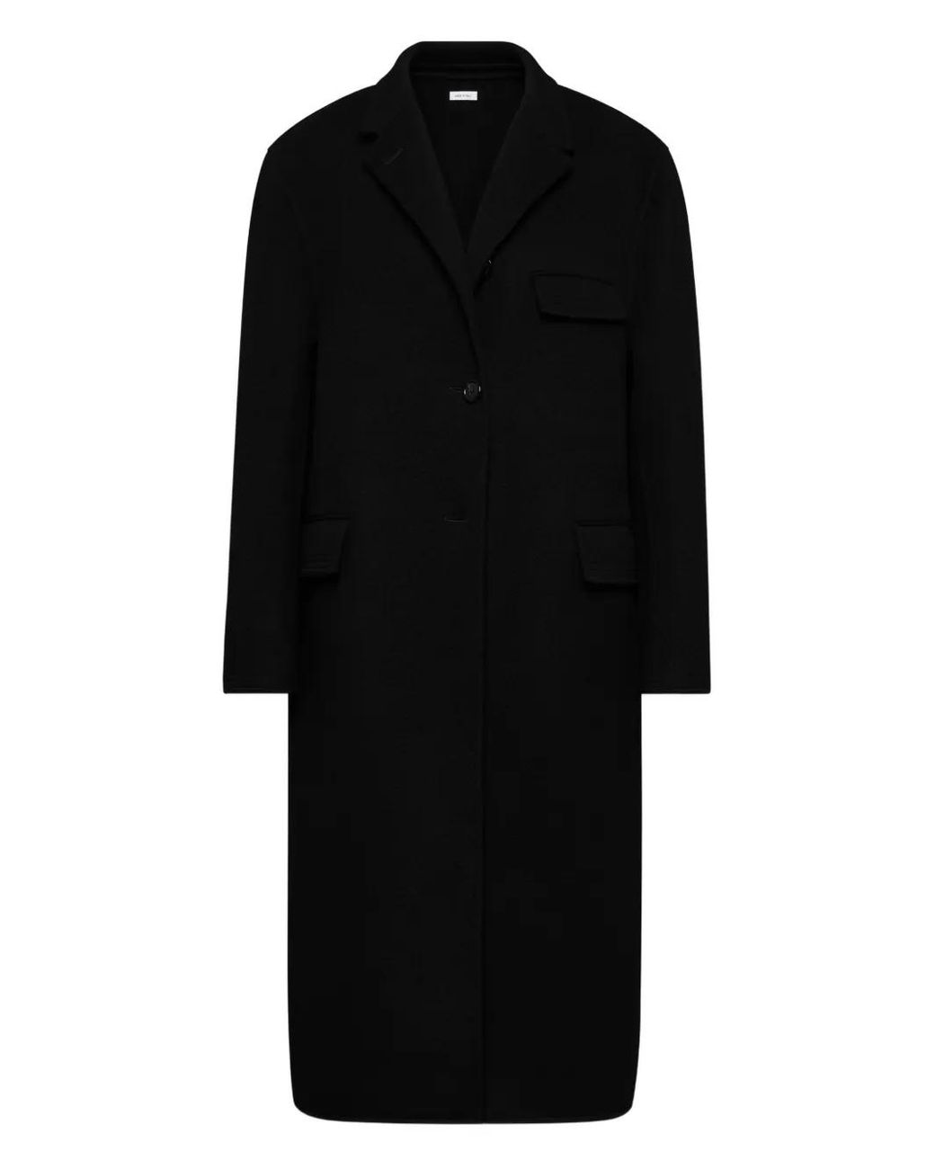 Thom Browne Black Single-Breasted Coat