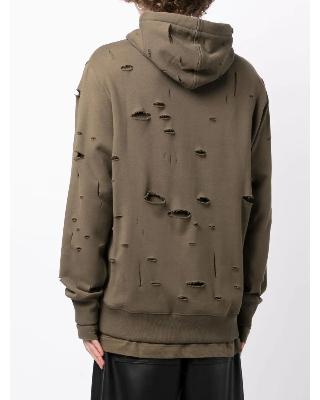 Sudadera Con Capucha Y Logo Givenchy de hombre de color Green