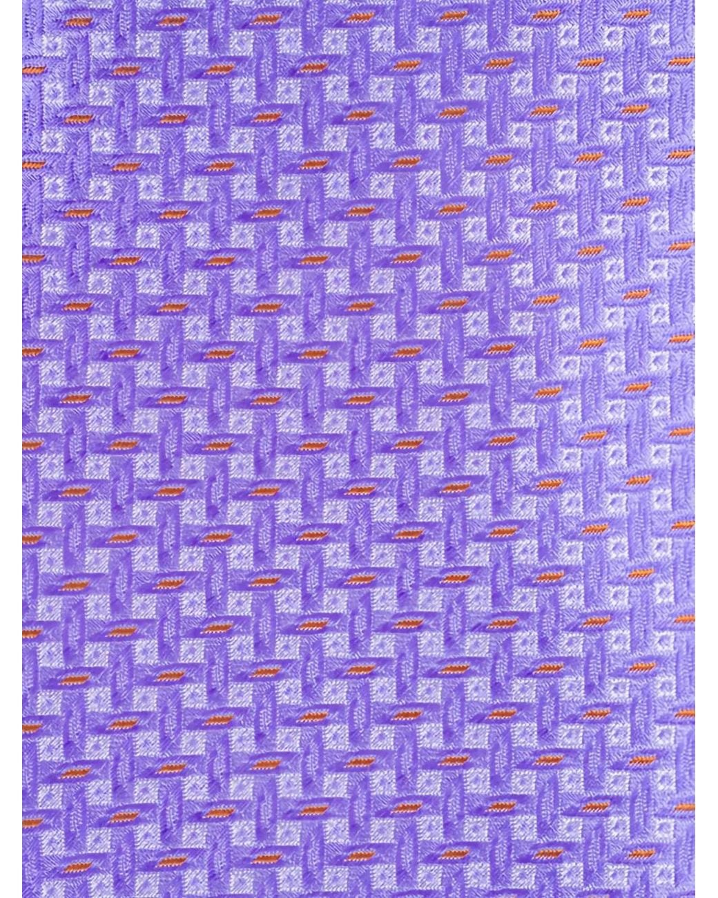 Canali Purple Geometric-Patterned Tie for men