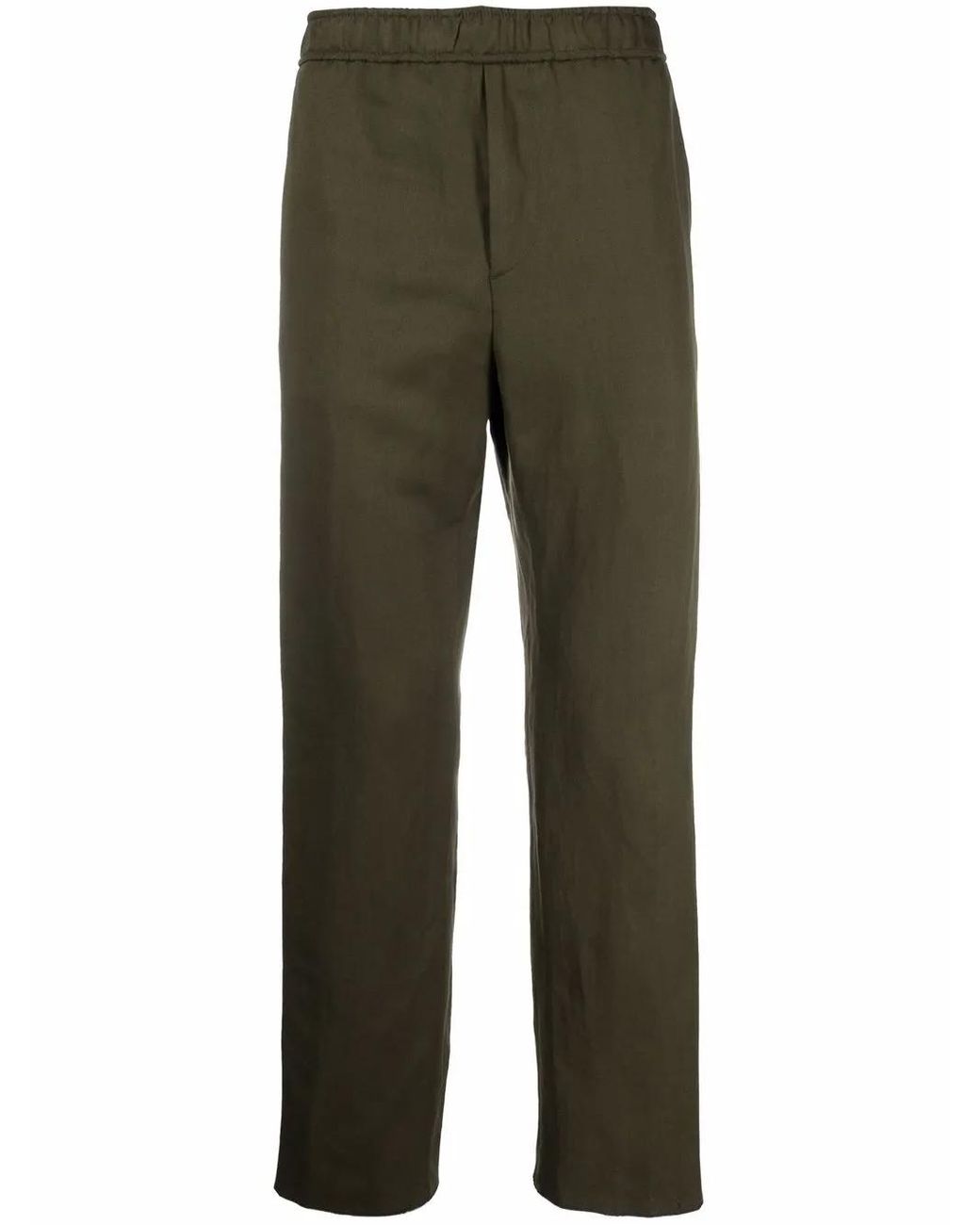 Pantalones Rectos Con Logo Etro de hombre de color Green