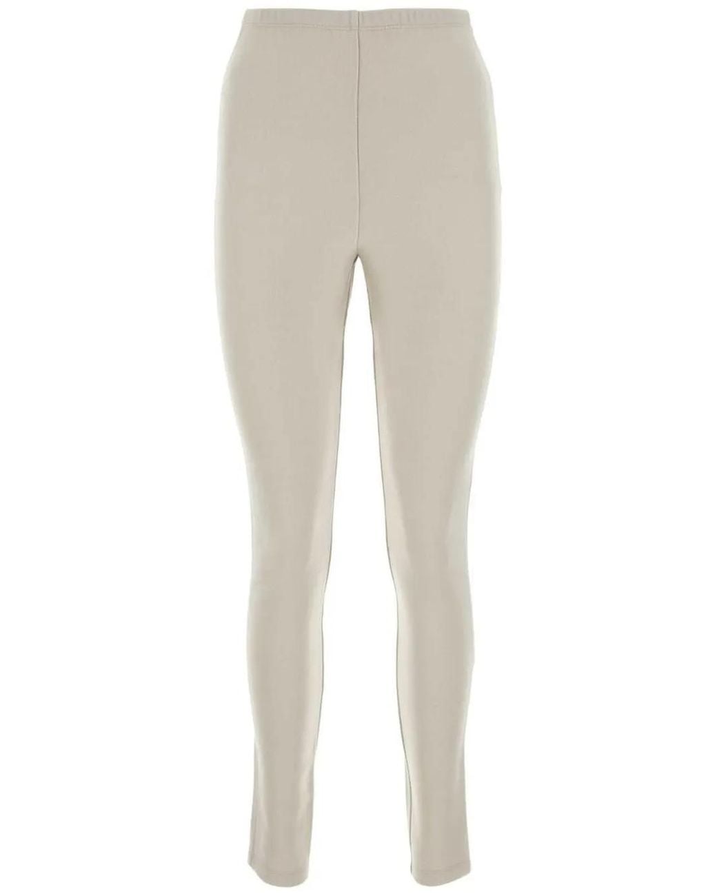 Leggins Con Logo Triangular Prada de color Natural