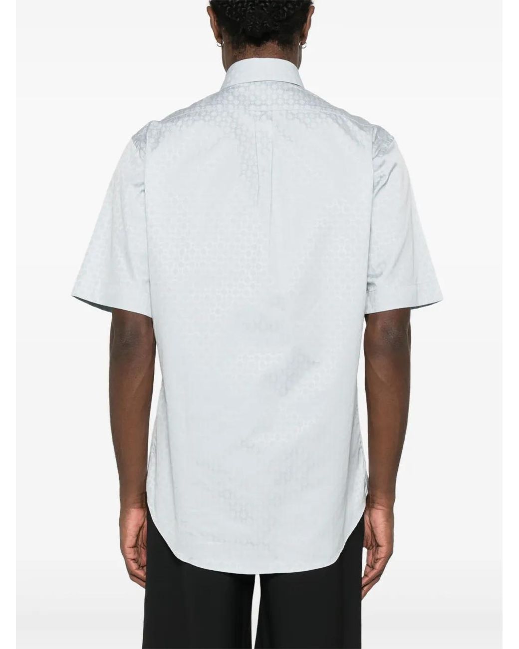 Givenchy White Monogram Shirt for men