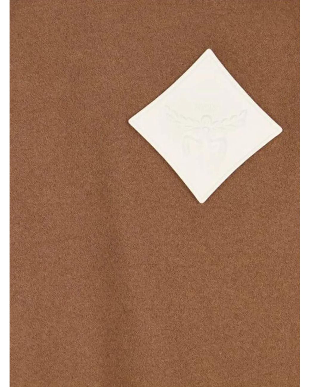 MCM Sweater Met Logopatch in het Brown