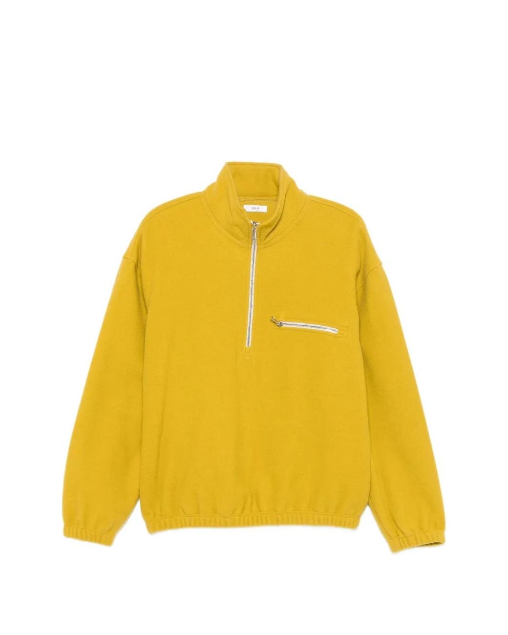 Rier Yellow Fleece Wool Sweater