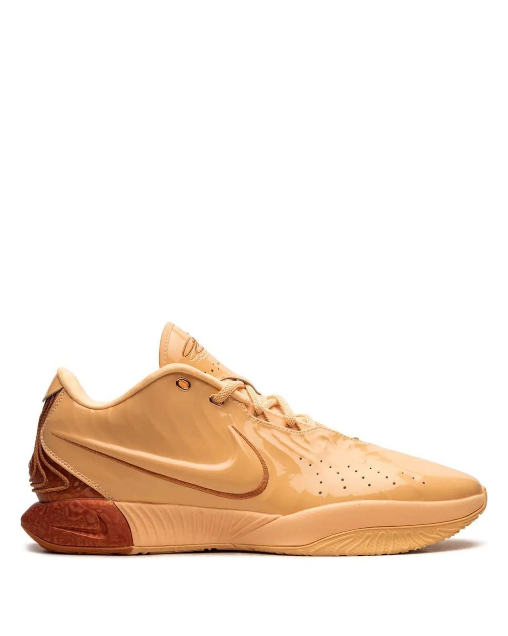 Sneakers Lebron 21 di Nike in Brown
